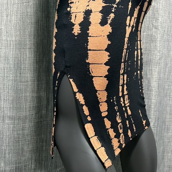 Forever 21 Contemporary Lace Up Front Sleeveless Tie Dye Dress S - Picture 11 of 15